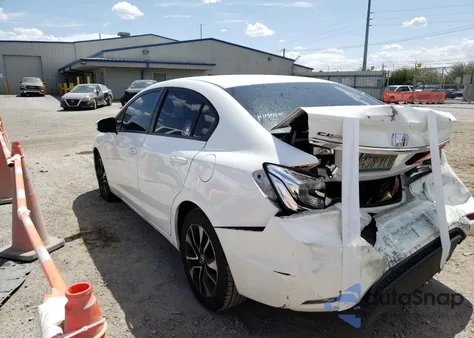 2014 Honda Civic Ex from USA, damaged, VIN 19XFB2F8XEE007789